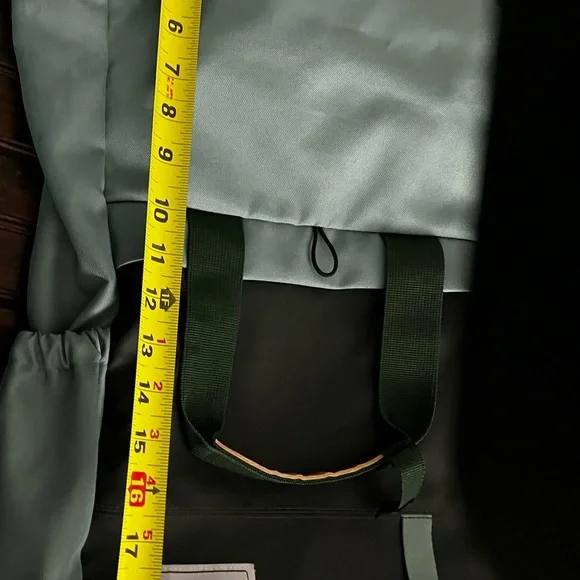 doTERRA Green & Black Roll-Top Backpack - Picture 10 of 10